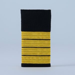 Soft Epaulets - 4 gold stripes