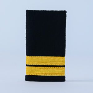 Soft Epaulets - 2 gold stripes