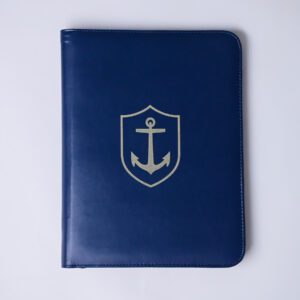 Passport and Certificates Folder - Blue
