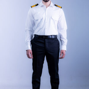 Uniform Premium Cotton Black Trousers