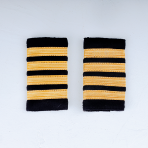 Soft Epaulets - 4 gold stripes